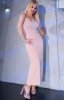 Chilirose długa dopasowana sukienka nocna skin 4379
